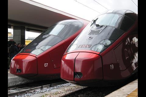 Italo-NTV runs the fastest timetabled train in Europe.